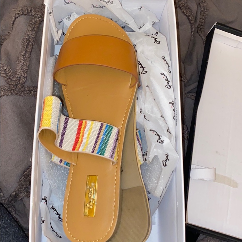 Colorful Sandals Slip Ons